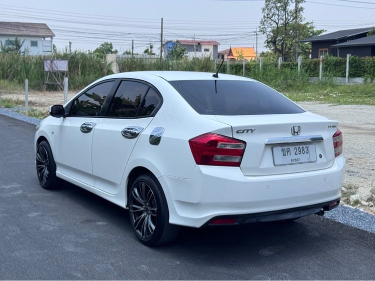 Honda City 2013 1.5 S Sedan เบนซิน ไม่ติดแก๊ส เกียร์อัตโนมัติ ขาว รูปที่ 4