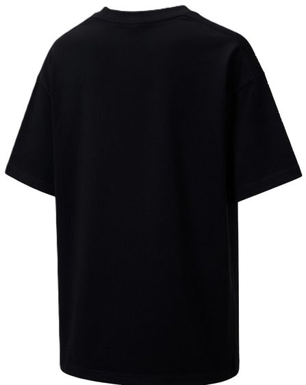 LOEWE Anagram Heart Logo Embroidered crewneck T-Shirt  รูปที่ 7