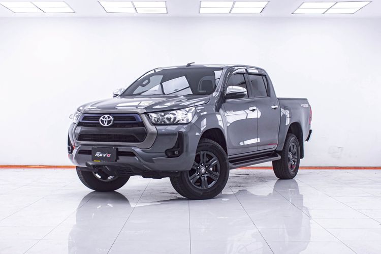 Toyota Hilux Revo 2021 Double Cab 2.4 Entry Prerunner Pickup ดีเซล ไม่ติดแก๊ส เกียร์ธรรมดา เทา