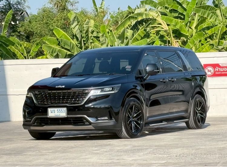 Kia Grand Carnival 2022 2.2 EX Utility-car ดีเซล ไม่ติดแก๊ส เกียร์อัตโนมัติ ดำ รูปที่ 3