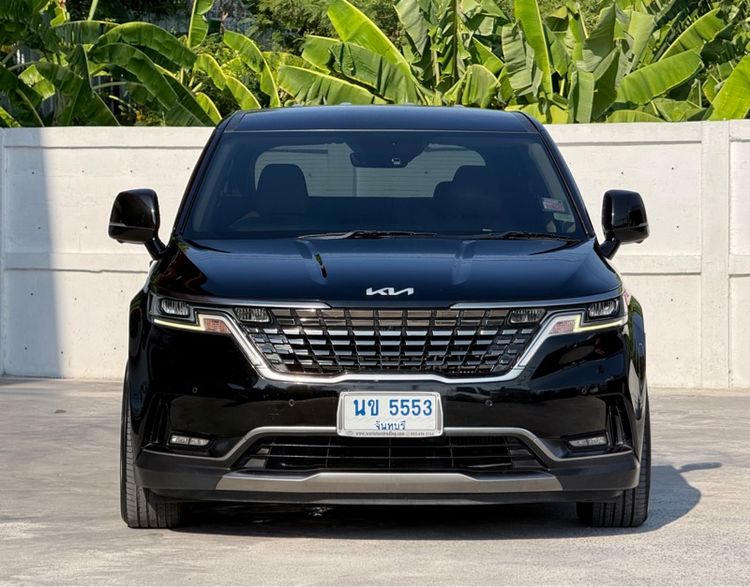 Kia Carnival 2022 2.2 EX Utility-car ดีเซล ไม่ติดแก๊ส เกียร์อัตโนมัติ ดำ รูปที่ 3