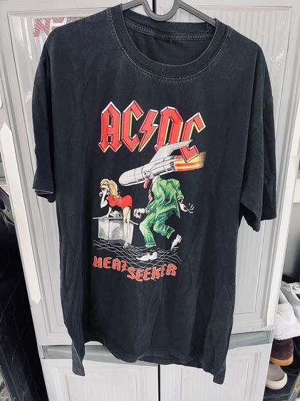เสื้อวง ac dc  kiss  post malone อก42 รูปที่ 4