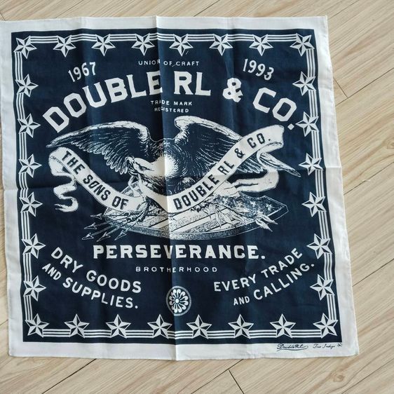 ผ้าพันคอ (Bandana) RRL สไตล์วินเทจจ ดีไซน์ Americana และ Workwear รูปที่ 3