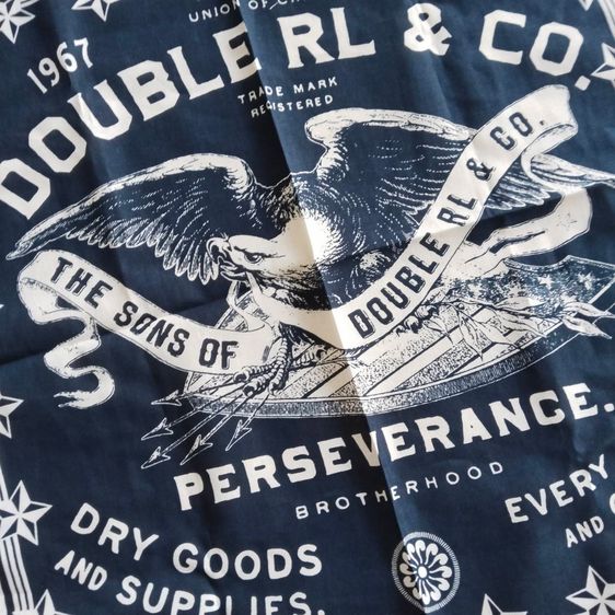 ผ้าพันคอ (Bandana) RRL สไตล์วินเทจจ ดีไซน์ Americana และ Workwear