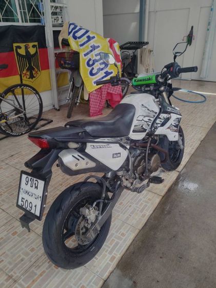 Kawasaki 2010 ksr เล่มพร้อมโอน สตาทติดง่าย ขับขี่ได้ปกติ