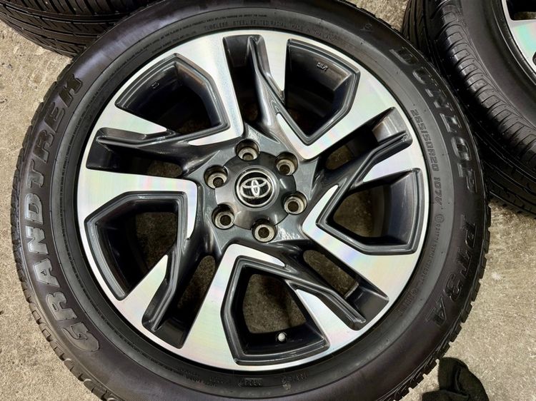 ล้อแม็ก TOYOTA LEGENDER ขอบ 20”  ยาง DUNLOP 265-50R20 ปี 24 ใช้งานน้อยดอกยางสวยพร้อมใช้งาน รูปที่ 5