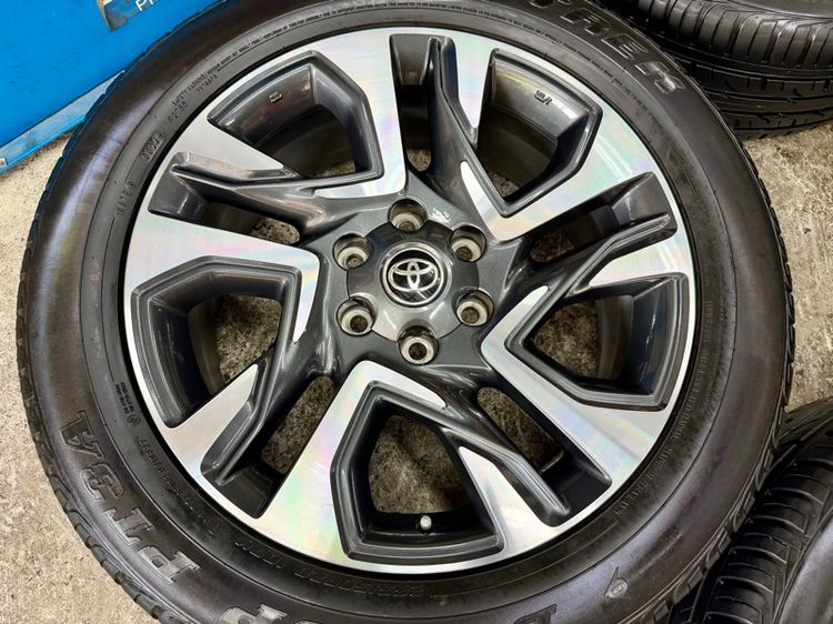 ล้อแม็ก TOYOTA LEGENDER ขอบ 20”  ยาง DUNLOP 265-50R20 ปี 24 ใช้งานน้อยดอกยางสวยพร้อมใช้งาน รูปที่ 7