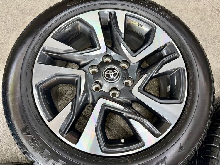 ล้อแม็ก TOYOTA LEGENDER ขอบ 20”  ยาง DUNLOP 265-50R20 ปี 24 ใช้งานน้อยดอกยางสวยพร้อมใช้งาน รูปที่ 8