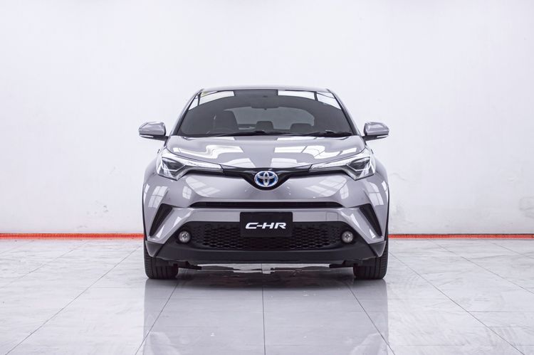 Toyota C-HR 2018 1.8 Hybrid Mid Utility-car ไฮบริด ไม่ติดแก๊ส เกียร์อัตโนมัติ เทา รูปที่ 4
