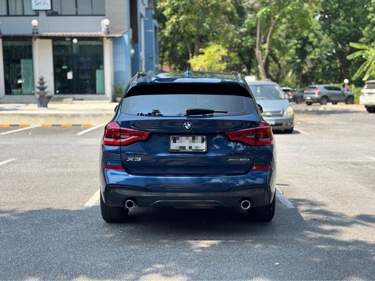 BMW X3 2020 X3 2.0 xDrive20d M Sport Utility-car ดีเซล ไม่ติดแก๊ส เกียร์อัตโนมัติ น้ำเงิน รูปที่ 4