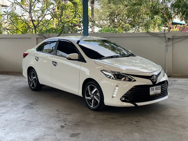 Toyota Vios 2021 1.5 High Sedan เบนซิน ไม่ติดแก๊ส เกียร์อัตโนมัติ ขาว รูปที่ 3