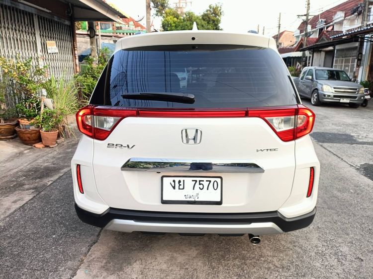 Honda BR-V 2019 1.5 SV Utility-car เบนซิน ไม่ติดแก๊ส เกียร์อัตโนมัติ ขาว รูปที่ 4