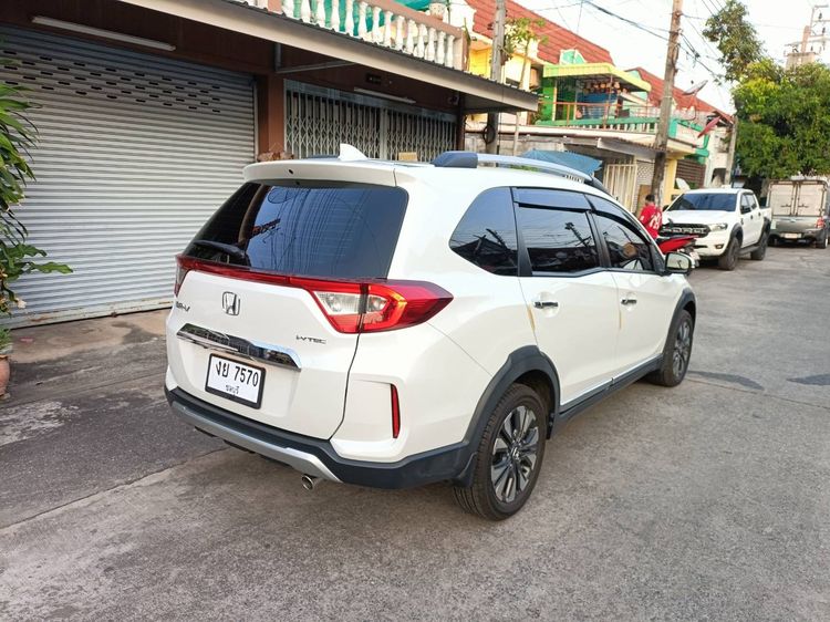 Honda BR-V 2019 1.5 SV Utility-car เบนซิน ไม่ติดแก๊ส เกียร์อัตโนมัติ ขาว รูปที่ 3