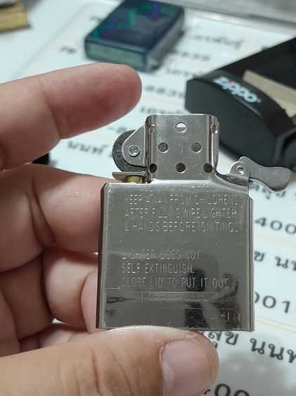 zippo ของใหม่ไม่ผ่านการใช้งานรับประกันของแท้ รูปที่ 10