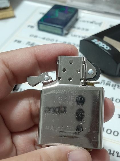 zippo ของใหม่ไม่ผ่านการใช้งานรับประกันของแท้ รูปที่ 9