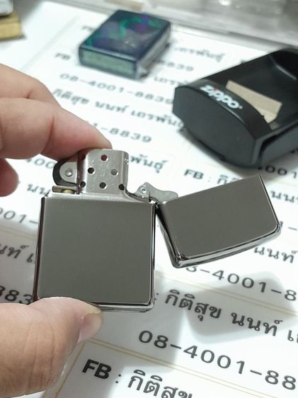 zippo ของใหม่ไม่ผ่านการใช้งานรับประกันของแท้ รูปที่ 7