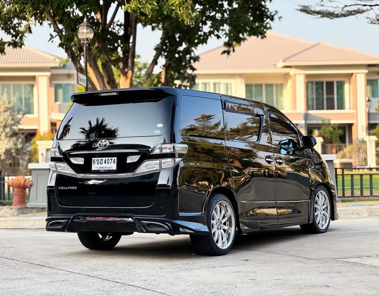Toyota Vellfire 2011 2.4 V Utility-car เบนซิน ไม่ติดแก๊ส เกียร์อัตโนมัติ ดำ รูปที่ 4