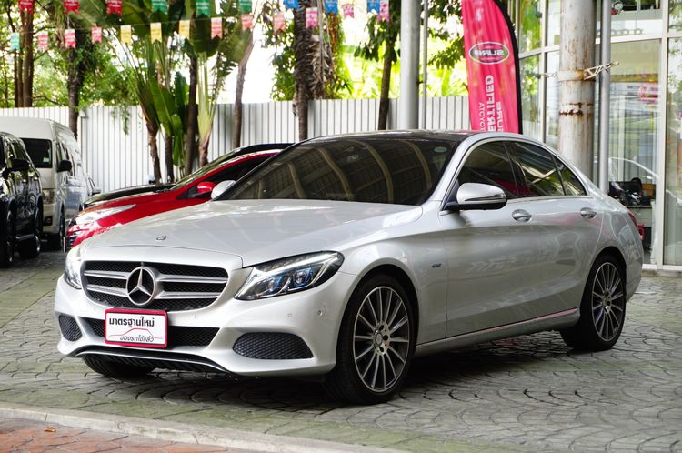 Mercedes-Benz C-Class 2016 C350 Sedan เบนซิน ไม่ติดแก๊ส เกียร์อัตโนมัติ บรอนซ์เงิน รูปที่ 3