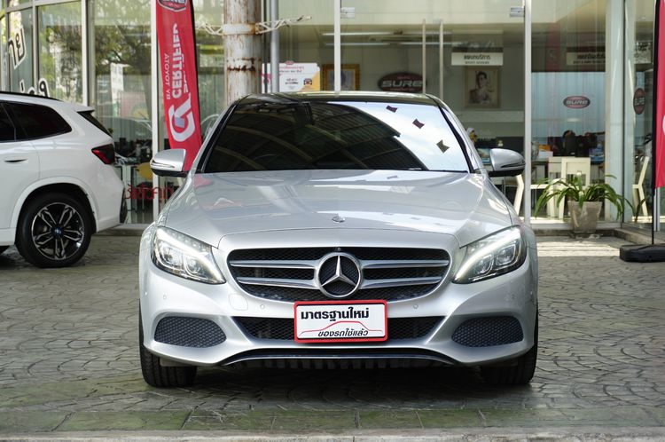 Mercedes-Benz C-Class 2016 C350e Sedan เบนซิน ไม่ติดแก๊ส เกียร์อัตโนมัติ บรอนซ์เงิน รูปที่ 2