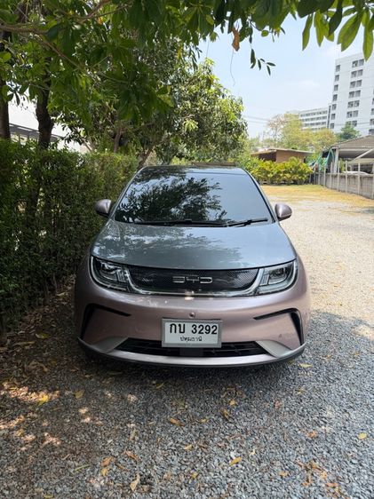 รถ BYD Dolphin Extended Range สี ชมพู