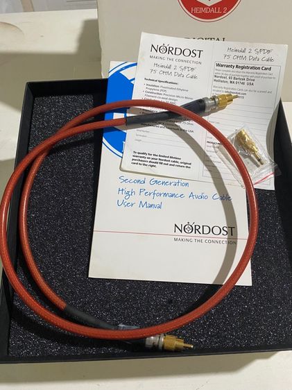 Nordost Heimdall 2 Digital Interconnect ยาว 1 m หัวแบบ RCA