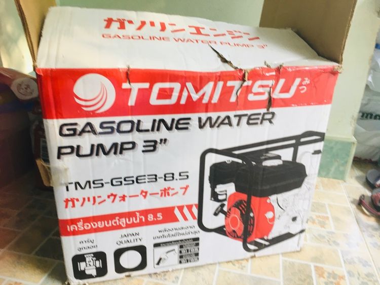 เครื่องสูบน้ำเบนซิน Tomitsu 3 นิ้ว 8.5 แรงม้า 4 จังหวะ รูปที่ 9