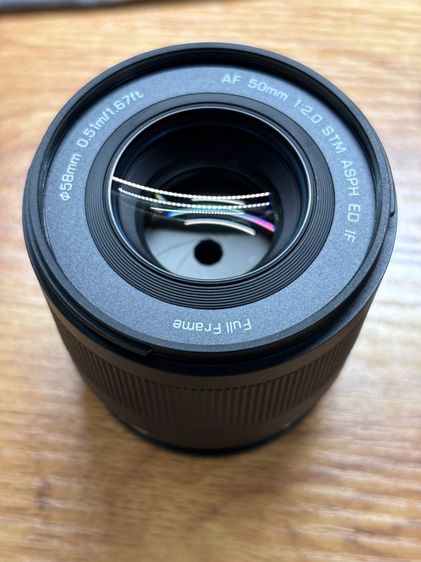 ขาย Viltrox AF 50mm F2.0 Air Full Frame Lens For Sony FE Viltrox 50mm f2 50 f2 สภาพสวย รูปที่ 6