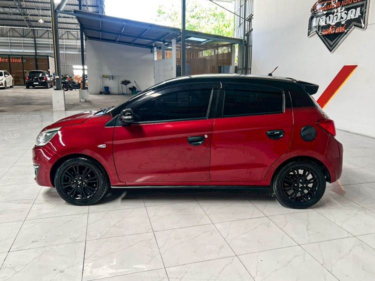 Mitsubishi Mirage 2018 1.2 GLS Limited Sedan เบนซิน ไม่ติดแก๊ส เกียร์อัตโนมัติ แดง รูปที่ 4
