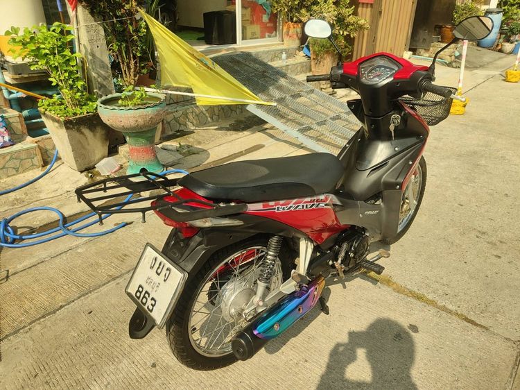 🛵ยังไงก็ขาย WAVE110i ปี 52 เครื่องดี สีสวย สตาร์ทเท้า เล่มชุดโอนครบ+เปลี่ยนถ่ายน้ำมันเครื่องฟรี ส่งฟรี30 ก.ม รูปที่ 7