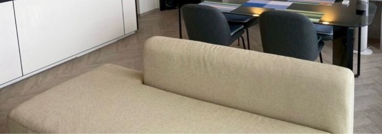 ขายโซฟาผ้า สภาพดี เบาะนุ่ม ขนาด 180 cm รูปที่ 2