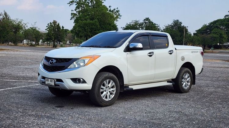 รถ Mazda BT-50 Pro 2.2 Hi-Racer สี ขาว