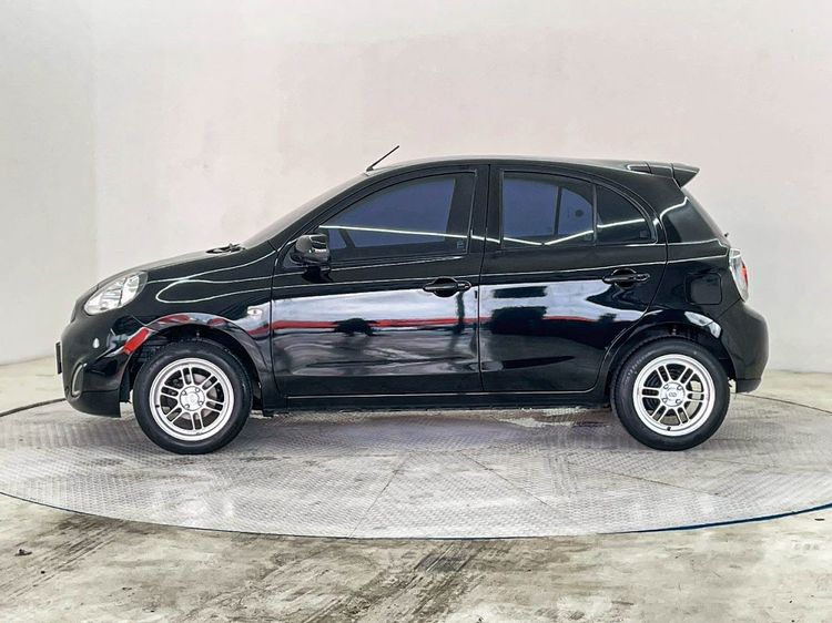Nissan March 2018 1.2 E Sedan เบนซิน ไม่ติดแก๊ส เกียร์อัตโนมัติ ดำ รูปที่ 4