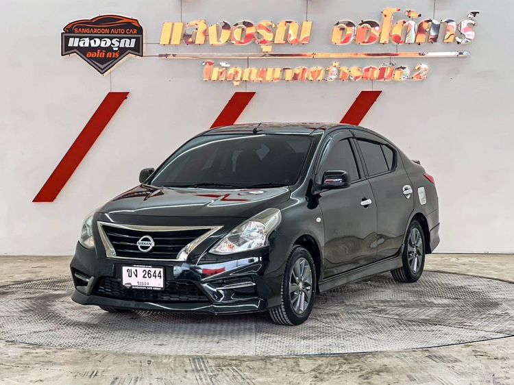 รถ Nissan Almera 1.2 E Sportech สี ดำ