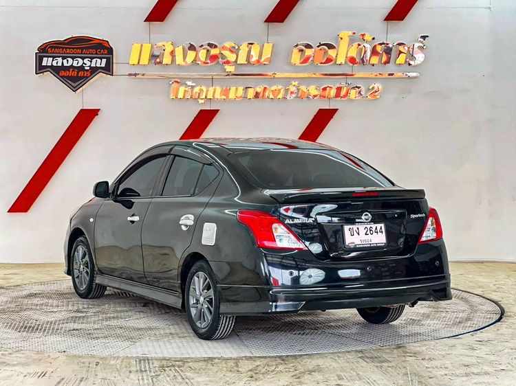 Nissan Almera 2018 1.2 E Sportech Sedan เบนซิน ไม่ติดแก๊ส เกียร์อัตโนมัติ ดำ รูปที่ 4