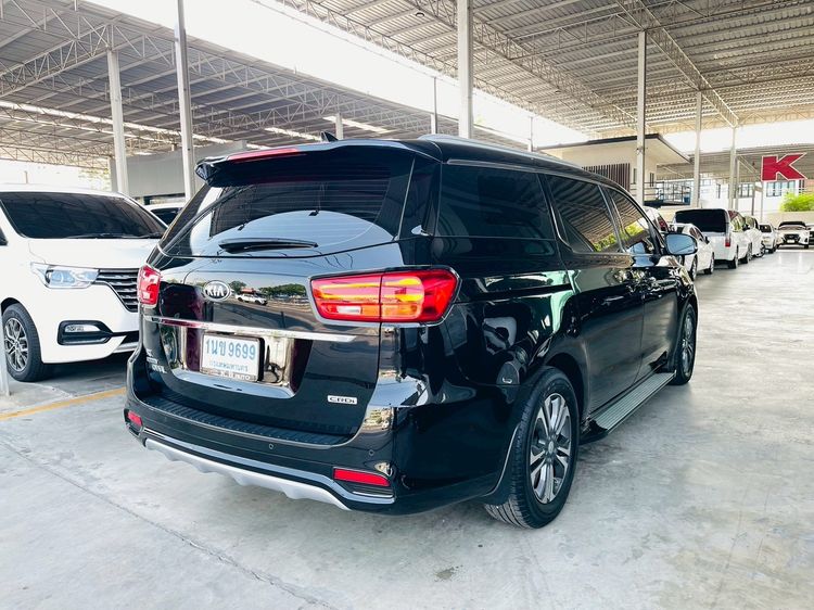 Kia Grand Carnival 2020 2.2 SXL Van ดีเซล ไม่ติดแก๊ส เกียร์อัตโนมัติ ดำ รูปที่ 4