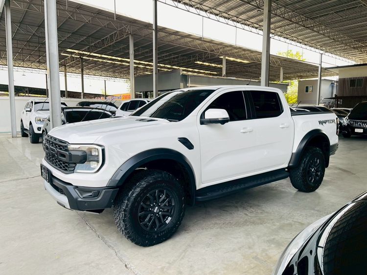 รถ Ford Ranger Raptor 3.0 4WD สี ขาว