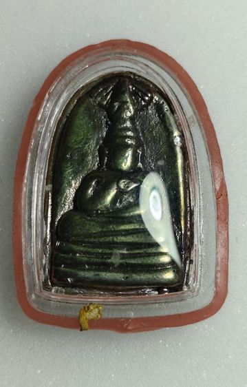 หลวงพ่อทับวัดอนงค์ เนื้อเมฆสิทธิ์ พิมพ์ปางซ่อนหา 2 หน้า 