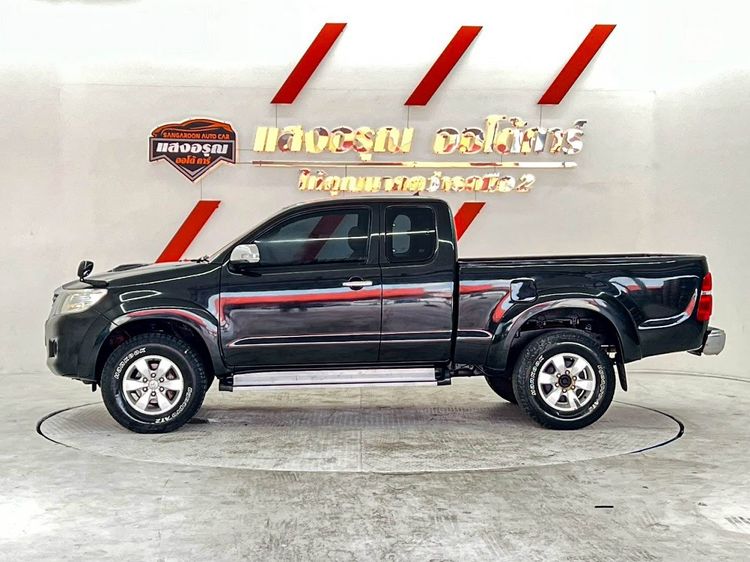 Toyota Hilux Vigo Champ 2012 Smart Cab 2.5 E Prerunner Pickup ดีเซล ไม่ติดแก๊ส เกียร์ธรรมดา ดำ รูปที่ 4