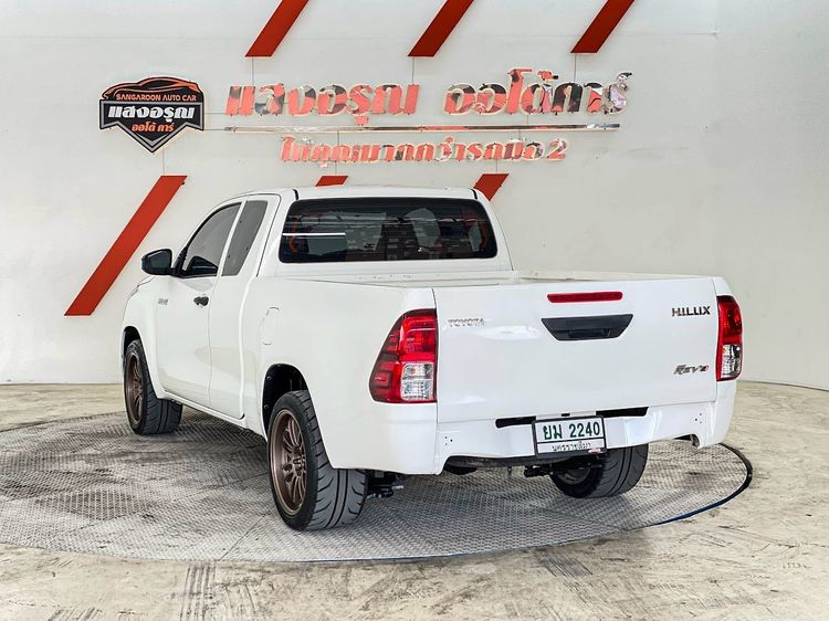 Toyota Hilux Revo 2021 Smart Cab 2.4 Entry Z Edition Pickup ดีเซล ไม่ติดแก๊ส เกียร์ธรรมดา ขาว รูปที่ 4