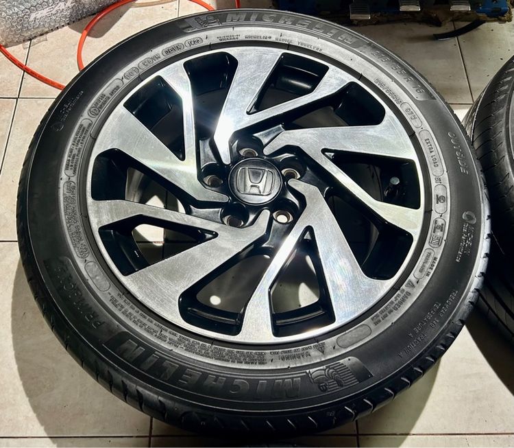 ล้อเดิมHONDA CIVIC 16 5รู114 พร้อมยางมิชลีน 215 55 16 ล้อแถมยาง5500 รูปที่ 4