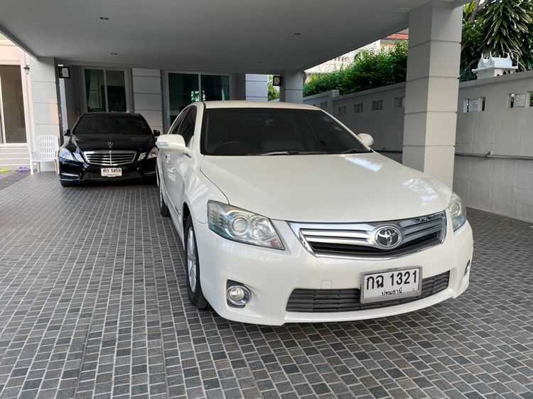 Toyota Camry 2010 2.4 Hybrid Sedan ไฮบริด เกียร์อัตโนมัติ ขาว รูปที่ 4