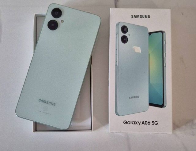 Samsung Galaxy A06 5G 128GB เครื่องใหม่มีตำหนิ ของแท้ ศูนย์ไทย  มีประกัน สี Light Green  รูปที่ 3