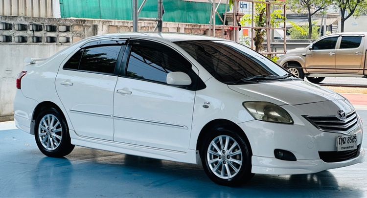 Toyota Vios 2011 1.5 E Sedan เบนซิน ไม่ติดแก๊ส เกียร์อัตโนมัติ ขาว รูปที่ 3