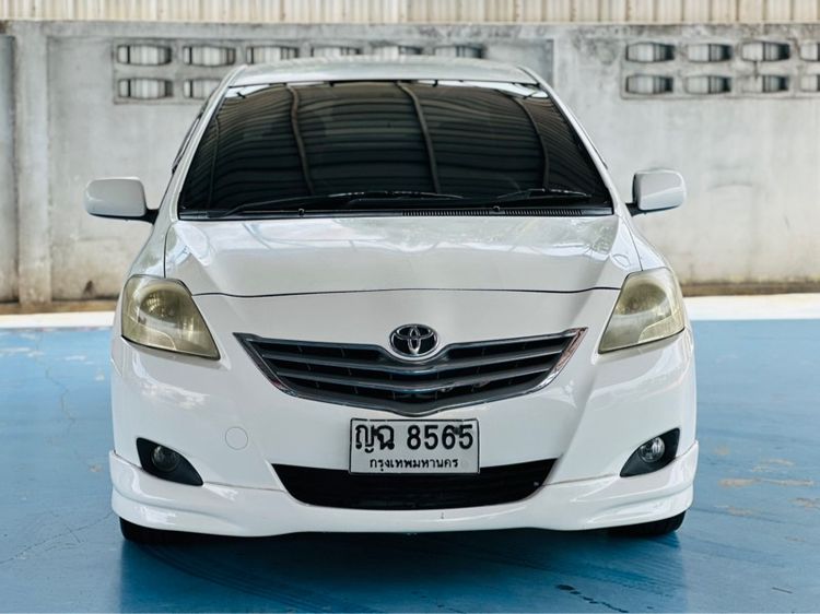 Toyota Vios 2011 1.5 E Sedan เบนซิน ไม่ติดแก๊ส เกียร์อัตโนมัติ ขาว