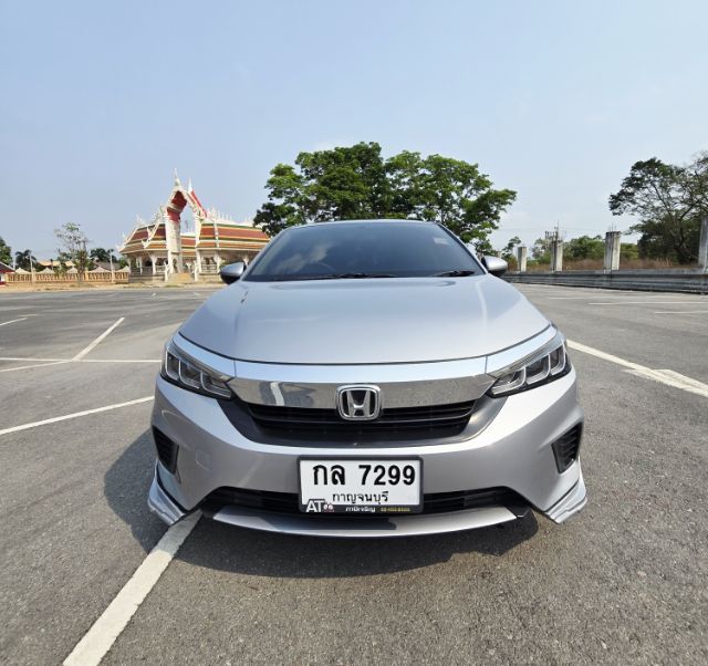 Honda City 2021 1.0 S Sedan เบนซิน ไม่ติดแก๊ส เกียร์อัตโนมัติ เทา