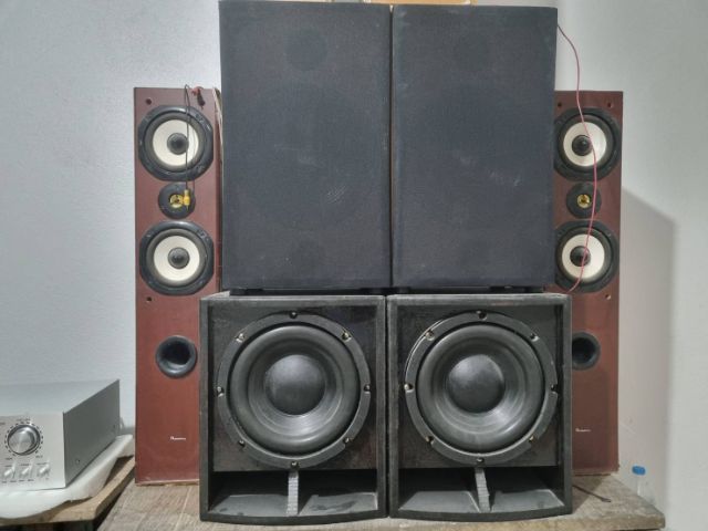 อื่นๆ ลำโพงแยกชิ้น และซับวูฟเฟอร์ อื่นๆ ลำโพง SOUNDMILAN รุ่น AV-308 (5.1 CH)