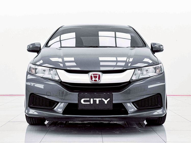 Honda City 2016 1.5 S Sedan เบนซิน ไม่ติดแก๊ส เกียร์ธรรมดา เทา รูปที่ 3