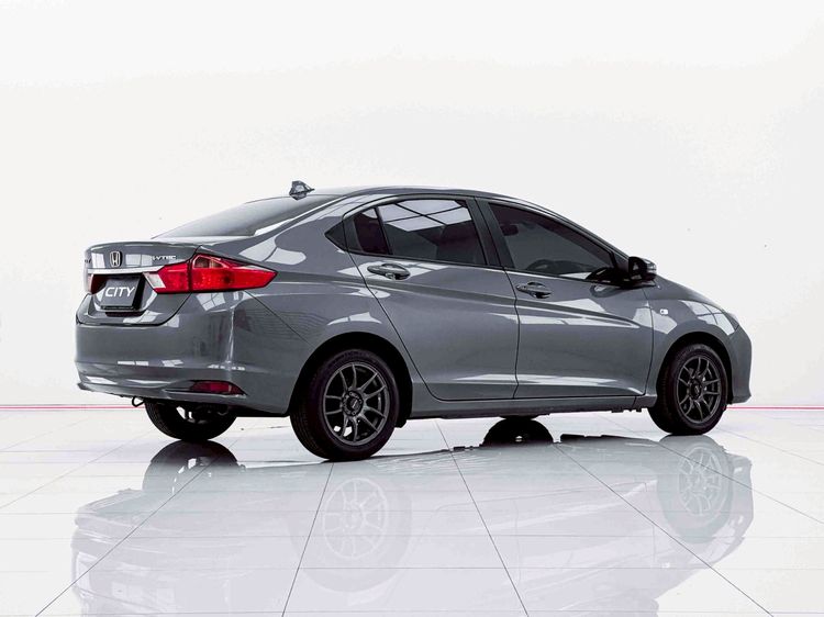 Honda City 2016 1.5 S Sedan เบนซิน ไม่ติดแก๊ส เกียร์ธรรมดา เทา รูปที่ 4
