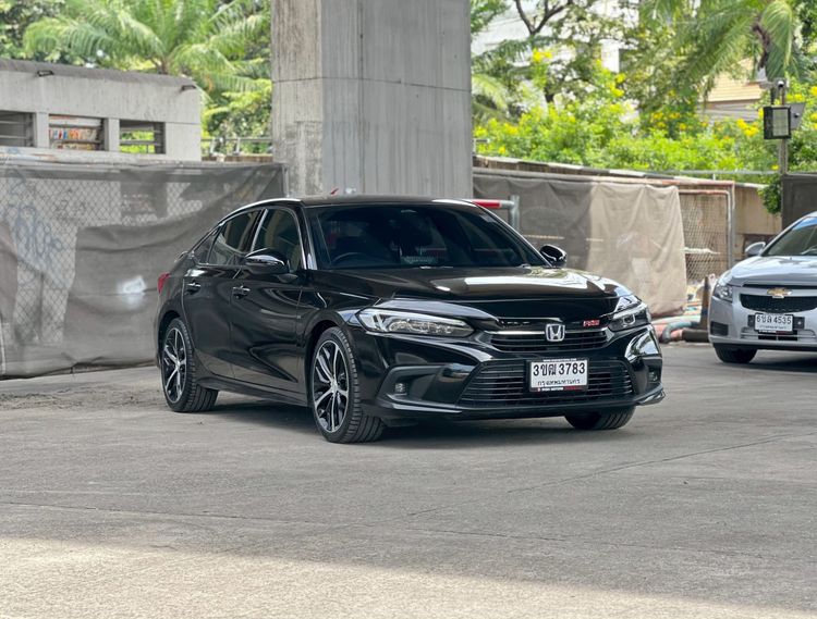 Honda Civic 2022 2.0 eHEV RS Sedan ไฮบริด ไม่ติดแก๊ส เกียร์อัตโนมัติ ดำ รูปที่ 3