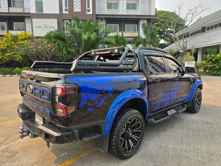 Ford Ranger 2024 2.0 Hi-Rider XLS Pickup ดีเซล ไม่ติดแก๊ส เกียร์อัตโนมัติ ดำ รูปที่ 4